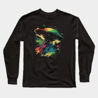 Flying Saucer Long Sleeve T-Shirt